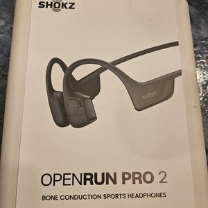 Shokz OpenRun Pro 2 Black Over-Ear Headphones